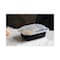 Pactiv Evergreen Newspring VERSAtainer Microwavable Containers, 12 oz, 4.5 x 5.5 x 1.75, Black/Clear, 150PK NC818B - alternate 3